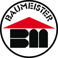 Baumeisterlogo o weissen Hintergrund
